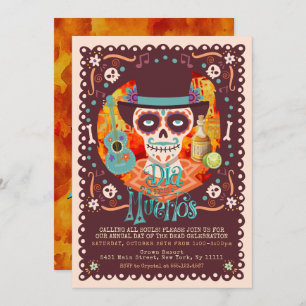 Convite Dia de los Muertos, Sugar Skulls