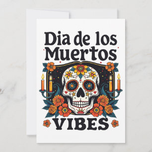 Convite Día De Los Muertos Vibes Oaxaca Dia dos Mortos