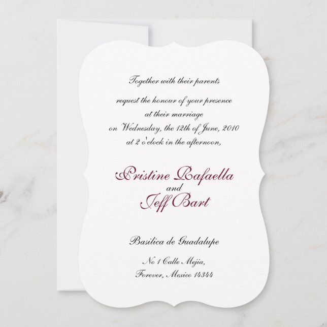 CONVITE DIA DE LOS MUERTOS WEDDING (Verso)