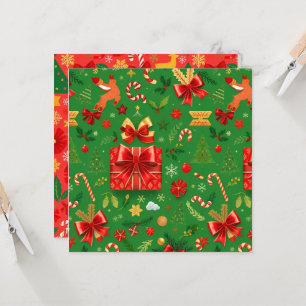 CONVITE DIA DE NATAL VERDE E VERDE