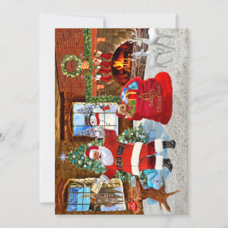 Convite Día de Navidad con Papá Noel