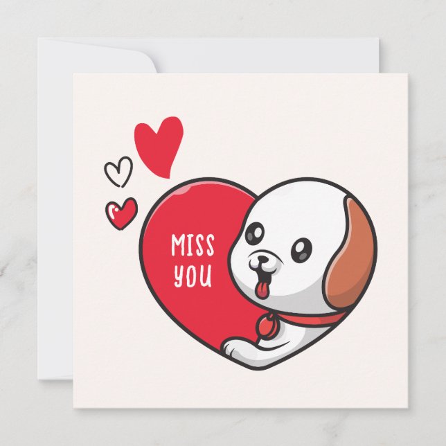 Convite Dia de os namorados, Srta. (Frente)