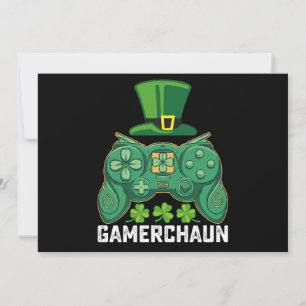 Convite Dia de São Patrício de jogos para jogos do Gamerch