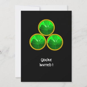 CONVITE DIA DE SÃO PATRÍCIO TREVO DE TRINDADE