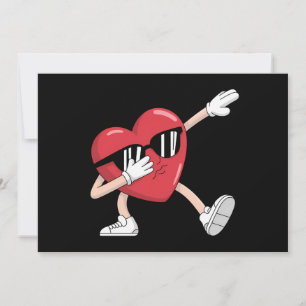 Convite Dia de São Valentim Meninos Meninas Engraçados Com