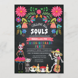 Convite Dia do Crânio do Mascarada