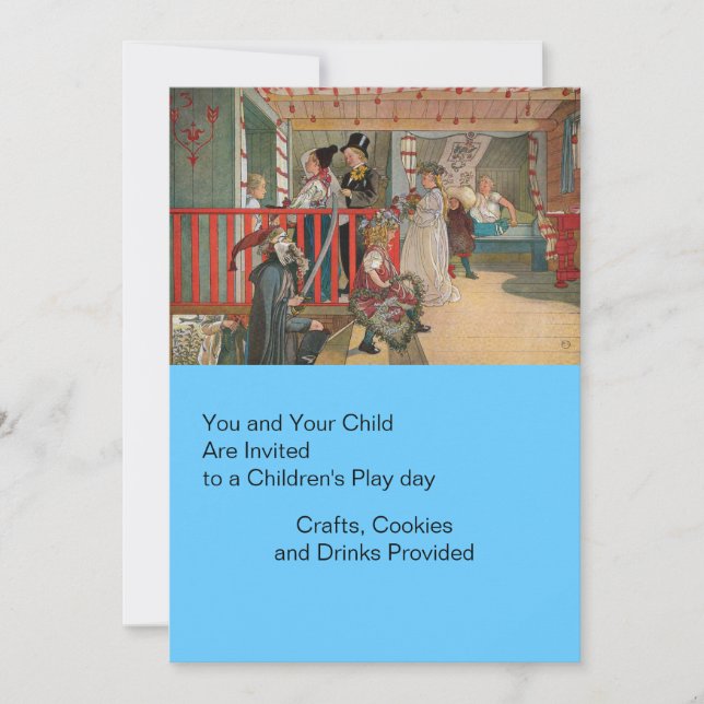 Convite Dia do Nome na Casa de Armazenamento (Frente)