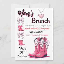Convite Dia dos Arcos Rosa e Boots do Oeste