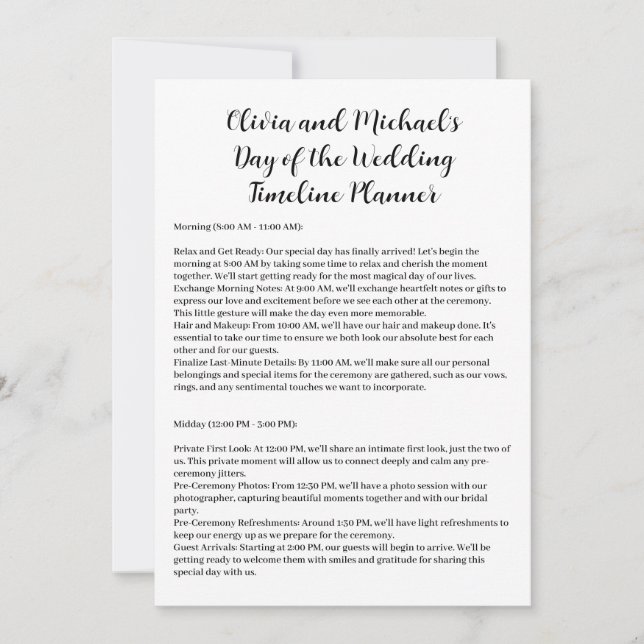 Convite Dia dos Casais da Linha do Tempo de Casamento (Frente)