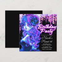 Dia dos Mortos Crânio de Açúcar Brilho Festa de An