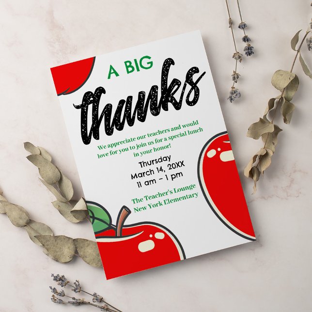 Convite Dia dos Professores | Grande Agradecimento aos Pro (Criador carregado)