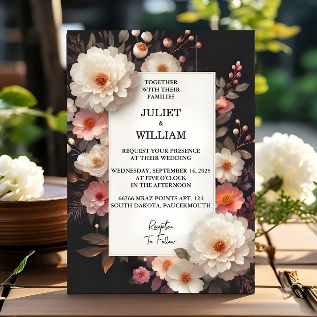 Convite Dia Em Que Fazemos Casamento Asiático De Drama Esp (Criador carregado)