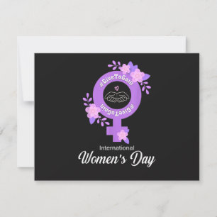 Convite Dia Internacional da Mulher 8 de Março
