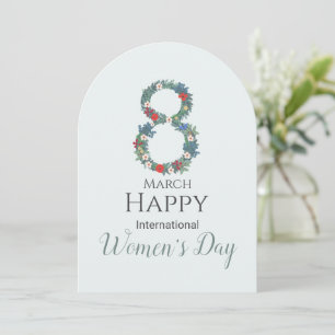 Convite Dia Internacional das Mulheres, 8 de março