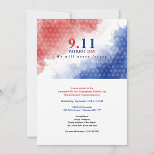 Convite Dia Patriótico 911
