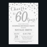 Convite Diamante de Glitter Silver 70 Surpresa<br><div class="desc">Surpreenda o 60º Convite de Aniversário com o Fundo de Diamante de Silver Glitter. Prata Confetti. Aniversário Adulto. Homens ou Mulheres Aniversário. Para mais personalização,  clique no botão "Personalizar" e use a ferramenta design para modificar este modelo.</div>