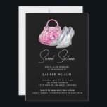Convite diamantes cor-de-rosa, brilho doce dezesseis anos<br><div class="desc">Tudo é ouro e reluz quando se trata de uma grande celebração de aniversário para um doce aniversário de 16 anos. Muito elegante e na moda em múltiplas cores e com a sua própria foto este convite é certamente o de se lembrar. Todas as informações são personalizáveis com fontes de...</div>