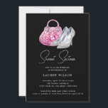 Convite diamantes cor-de-rosa, brilho doce dezesseis anos<br><div class="desc">Tudo é ouro e reluz quando se trata de uma grande celebração de aniversário para um doce aniversário de 16 anos. Muito elegante e na moda em múltiplas cores e com a sua própria foto este convite é certamente o de se lembrar. Todas as informações são personalizáveis com fontes de...</div>