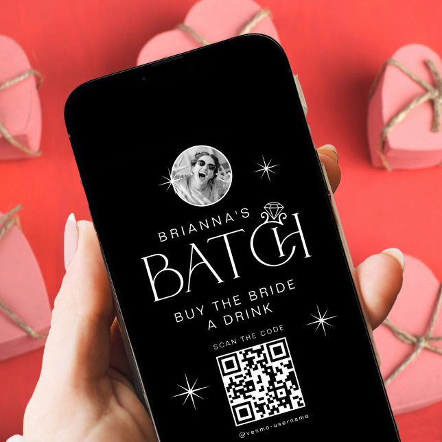 Convite Diamond Ring Bachelorette Comprar Noiva a Bebida (Criador carregado)