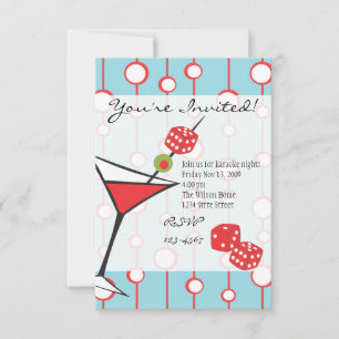 Convite Dice Martini