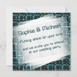 Convite Diferentes xadrez, quadrados ou imagem sob grade?