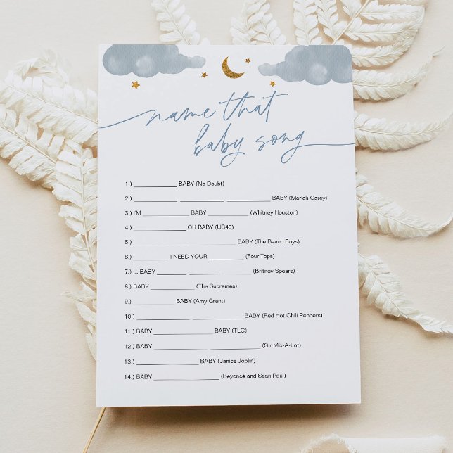 Convite Diga Que Jogo De Música Bebê Grita Pequena Estrela (Criador carregado)