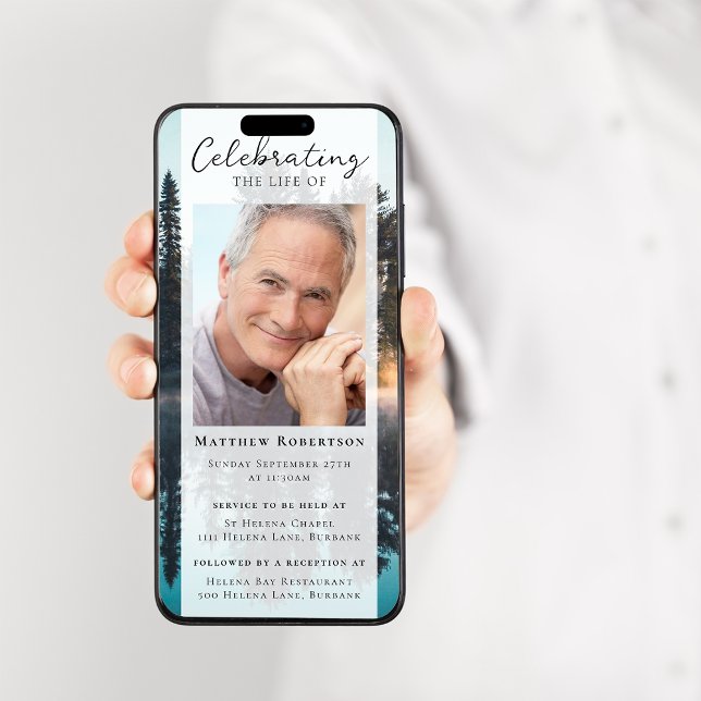 Convite Digital de Fotografia Florestal (Criador carregado)