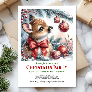 Convite digital doce de Natal para crianças com ce