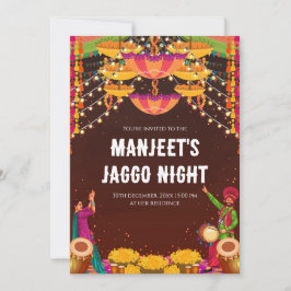 Convite Digital Jago para Noite de Jago