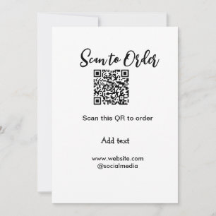 Convite Digitalizar para fazer a varredura do código QR ad