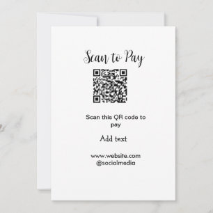 Convite Digitalizar para pagar digitalização código QR adi