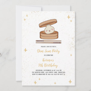 Convite Dim Sum Dumpling Party