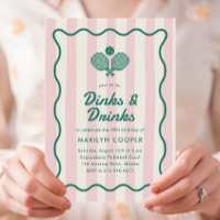 Dinks e Festas de aniversário de Bebidas de Pickle