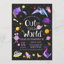 Dinossauro Espacial Para Fora Desta Galáxia Mundia