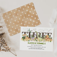 Dinossauros bonitos aniversário de 3 anos Jovem Se