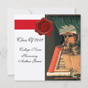 CONVITE DIPLOMA DE FORMATURA DO BIBLIOTECÁRIO SELADO COM L