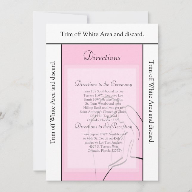 Convite Direções 3.5x6 Noções básicas da placa e ponto alt (Frente)