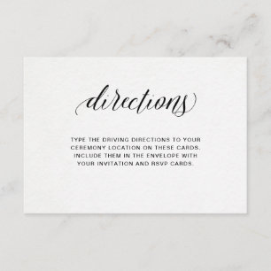 Convite Direções de Tipografia Elegante em Papel Aquarela