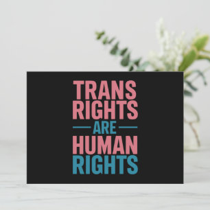 Convite Direitos Trans São Direitos Humanos Orgulho Transg