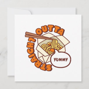 Convite Direto do Yummy Ramen Noodles