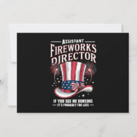 Diretor Assistente de Fogos de Artifício EUA 4 de