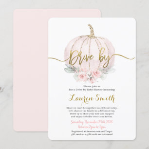 Convite Dirija por Chá de fraldas do outono