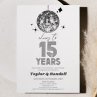 Disco Ball Anima-Se Com 15 Anos De Casamento