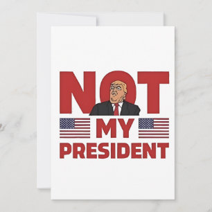 Convite Discurso de Inauguração Anti Trump Não é Meu Presi