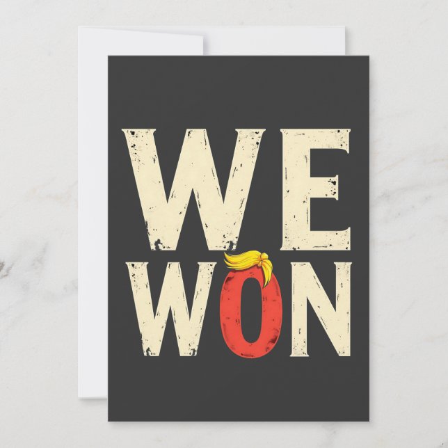 Convite Discurso Orgulhoso de Maga Trump no Dia da Posse 2 (Frente)