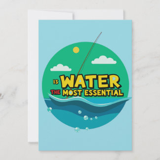 Convite Dive into Our Big Day