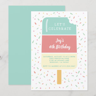 Convite Diversão de Verão