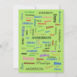 Convite Diversão Fab Personalizada de Script de Nuvem Pers