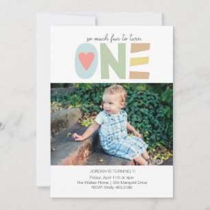 Convite Diversão para ser Um