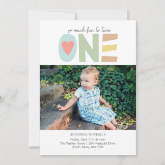 Convite Diversão para ser Um